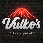 Logotipo Vulkos's Pizza & Burger