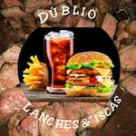 Logotipo Dúblio Lanches e Iscas