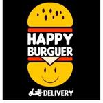 Logotipo Happy Burguer Hamburgueria