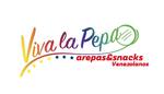 Logotipo Viva la Pepa Arepas & Snacks Venezolanos