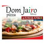 Logotipo Dom Jairo Pizza Delivery