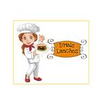 Logotipo D'mais Lanches