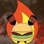 Logotipo Hot Burguer Delivery Bauru