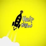 Logotipo Help Now - Comida de Verdade!