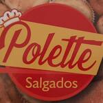 Logotipo Polette Salgados e Lanches.