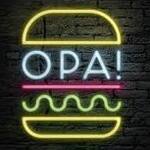 Logotipo Opa Burguer