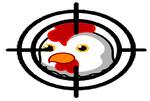 Logotipo Frango Atirador