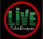 Logotipo Live Pub Burguer