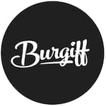 Logotipo Burgiff Hamburgueria Artesanal