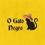 Logotipo O Gato Negro - Delivery Mexicano