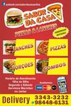 Logotipo Sabor da Casa Lanches e Pizzas