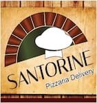 Logotipo Santorine Delivery Pizzaria