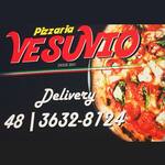 Logotipo Disk Pizza Vesúvio