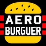 Logotipo Aero Burguer e Pizzaria