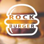Logotipo Rock Burger Hamburgueria