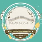 Logotipo Pizzaria e Restaurante Walk Família