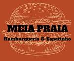 Logotipo Hamburgueria e Espetinho Meia Praia