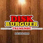 Logotipo Disk Burguer Tremembe