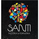 Logotipo Santi Pizzaria e Forneria
