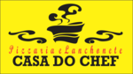Logotipo Pizzaria e Lanchonete Casa do Chef