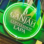 Logotipo Ganjah Coffeeshop