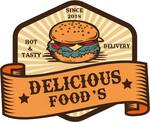 Logotipo Delicious Food