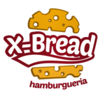 Logotipo X-bread Hamburgueria Artesanal