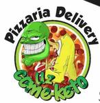 Logotipo Pizzaria Delivery Uz Come Keto