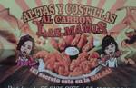 Logotipo ALITAS AL CARBON LAS MAMIS