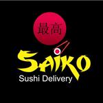 Logotipo Saiko Sushi - Monster Burger
