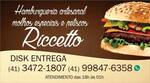 Logotipo Hamburgueria Riccetto