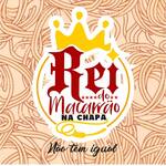 Logotipo Rei do Macarrao na Chapa