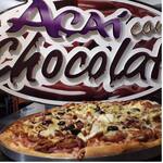 Logotipo Açaí Com Chocolate