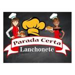 Logotipo Lanchonete Parada Certa