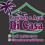 Logotipo Lanches e Açaí Di Casa