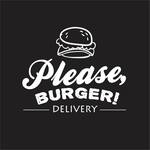 Logotipo Please Burger Delivery