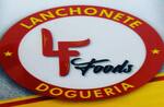 Logotipo Lf Foods Lanchonete e Dogueria