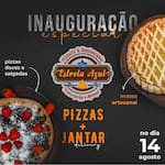 Logotipo Pizzaria e Restaurante Estrelazul