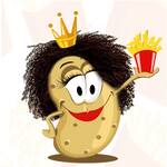 Logotipo Rainha da Batata