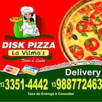 Logotipo Disk Pizza la Vilma's