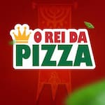 Logotipo O Rei da Pizza em Americana