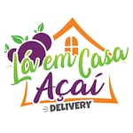Logotipo Lá em Casa Açaí Delivery