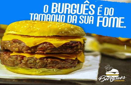 Logotipo Burgues Hamburgueria