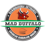 Logotipo Mad Buffalo Hamburgueria Artesanal