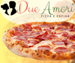 Logotipo Due Amori Pizza e Esfiha