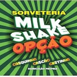 Logotipo Milk Shake Opção