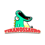 Logotipo Tiranossauro Barbecue