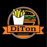 Logotipo Diton Burguer & Porções