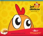 Logotipo Jet Chicken Frango Frito