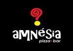 Logotipo Amnésia Pizza Bar